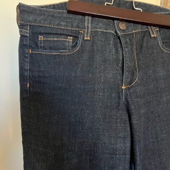 J. Crew wide leg dark denim jeans size 8 - Picture 2 of 7